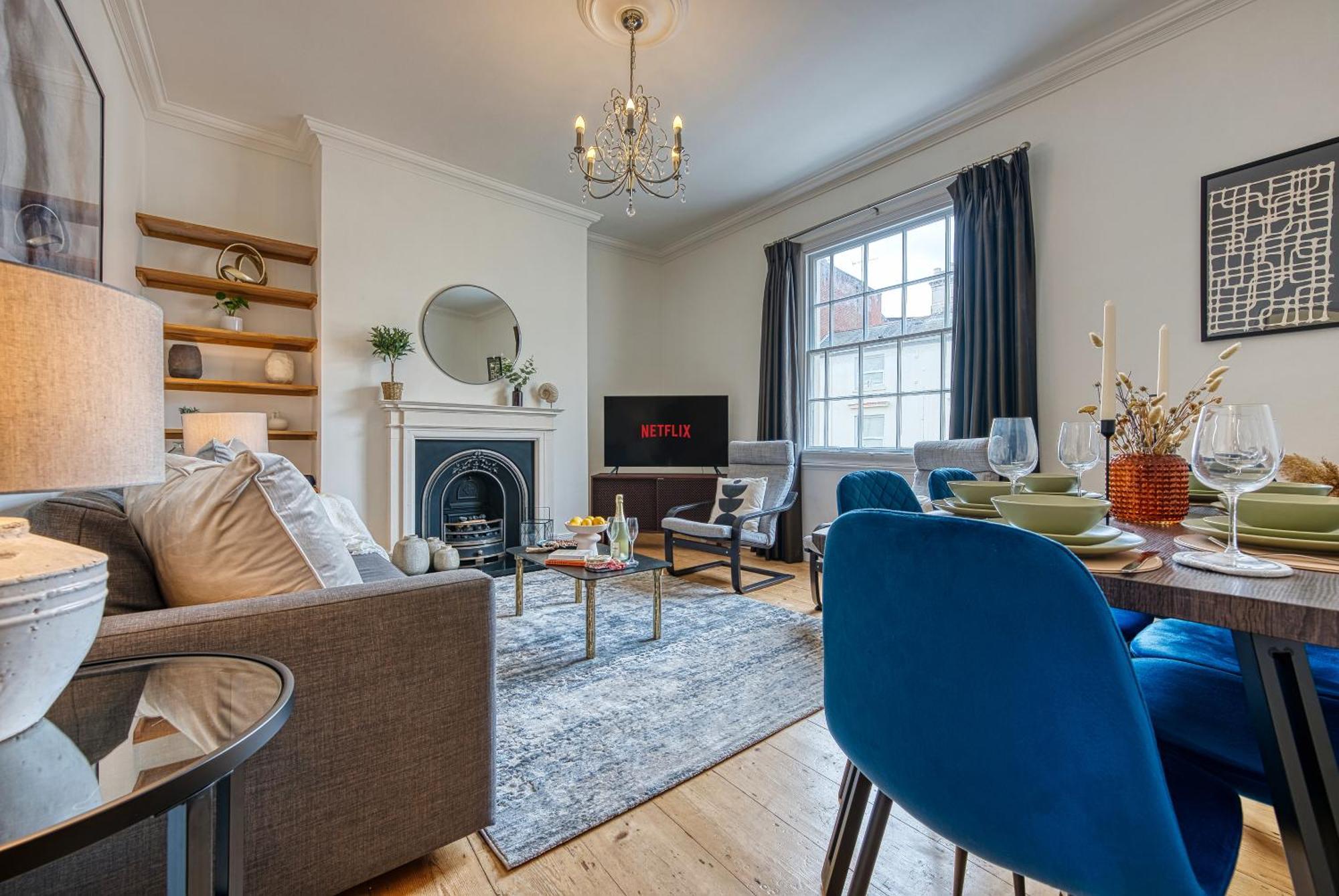 2 Bed Stunning Chic Modern Spacious Apt, Ocean Village, Southampton - Plenty Of Parking - By Blue Puffin Stays 外观 照片